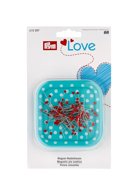 Prym Love Magnetic Pin Cushion With Pins