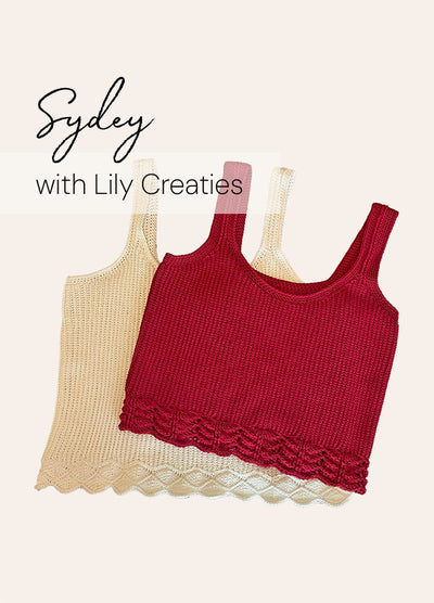 Learn As You Loop: Crochet the Quartet Tank Top with Lily Creaties - SYDNEY
