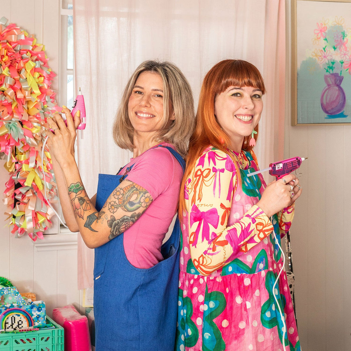 Kylie and The Machine WEARABLE ART | Rachel Burke x KATM Collaboration Sew-in Labels