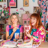 Kylie and The Machine WEARABLE ART | Rachel Burke x KATM Collaboration Sew-in Labels