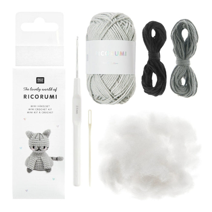 Rico Ricorumi Mini Easy Crochet Kit - Cat