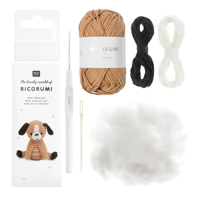 Rico Ricorumi Mini Easy Crochet Kit - Dog