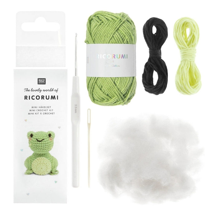 Rico Ricorumi Mini Easy Crochet Kit - Frog