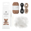 Rico Ricorumi Mini Easy Crochet Kit - Teddy Bear