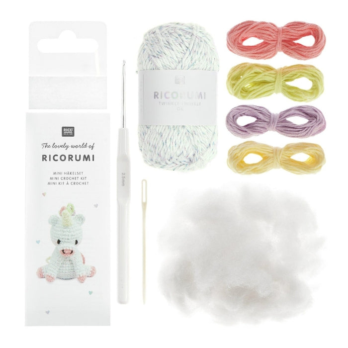 Rico Ricorumi Mini Easy Crochet Set - Unicorn