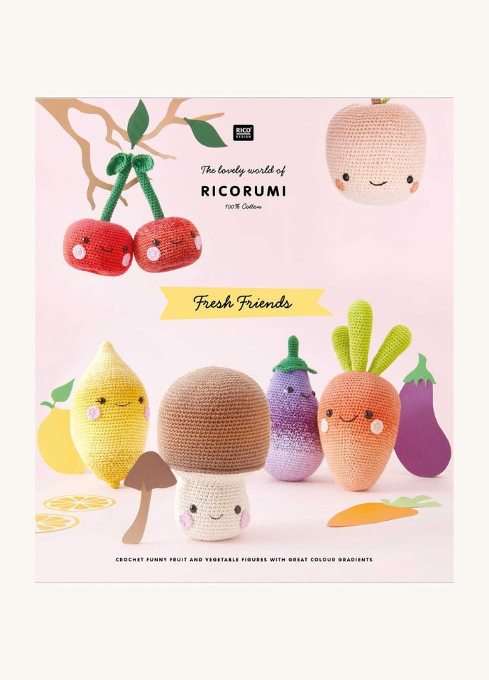 Rico Ricorumi Fresh Friends Crochet Pattern Book