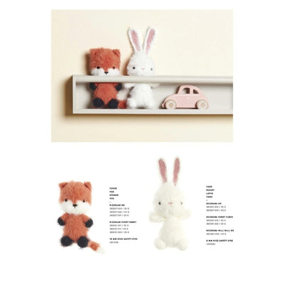 Rico Ricorumi Furry Animals Pattern Book