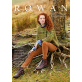 Cover of Rowan Magazine, Issue No. 76, featuring a stylish design and vibrant colours, showcasing contemporary fashion trends.
