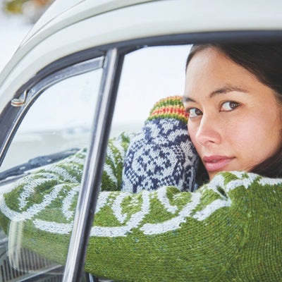 Rowan Aune Mittens Kit (from Rowan New Nordic Unisex Collection)
