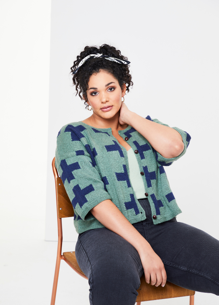 Rowan Don't Make Me Cross Cardigan Kit (From Brandon Mably Collection)