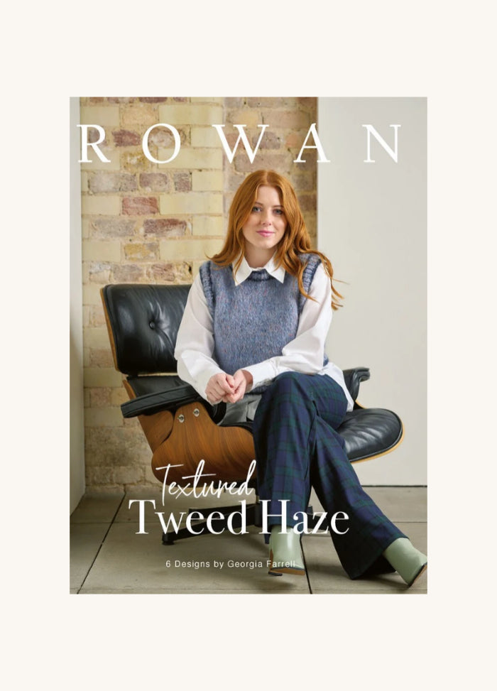 Rowan Textured Tweed Haze by Georgia Farrell