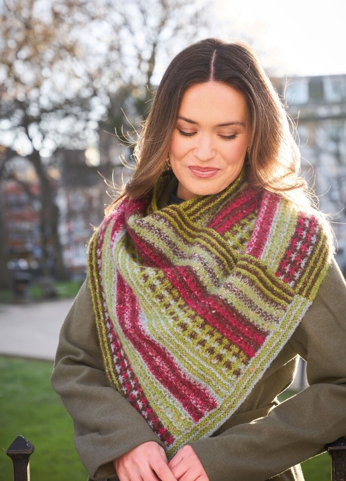 Rowan Lampas Cowl by Lisa Richardson Digital Pattern