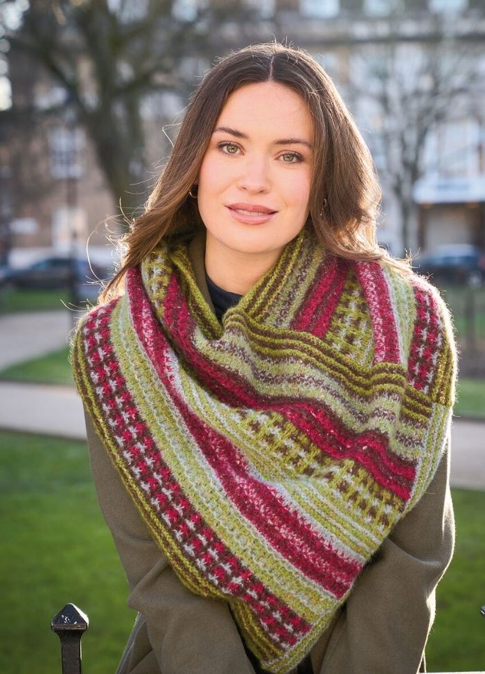 Rowan Lampas Cowl by Lisa Richardson Digital Pattern