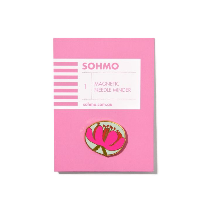 SOHMO Pink Peony Magnetic Needle Minder