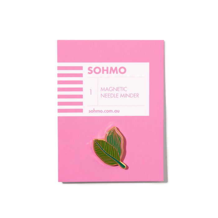 SOHMO Tropical Leaves Magnetic Needle Minder