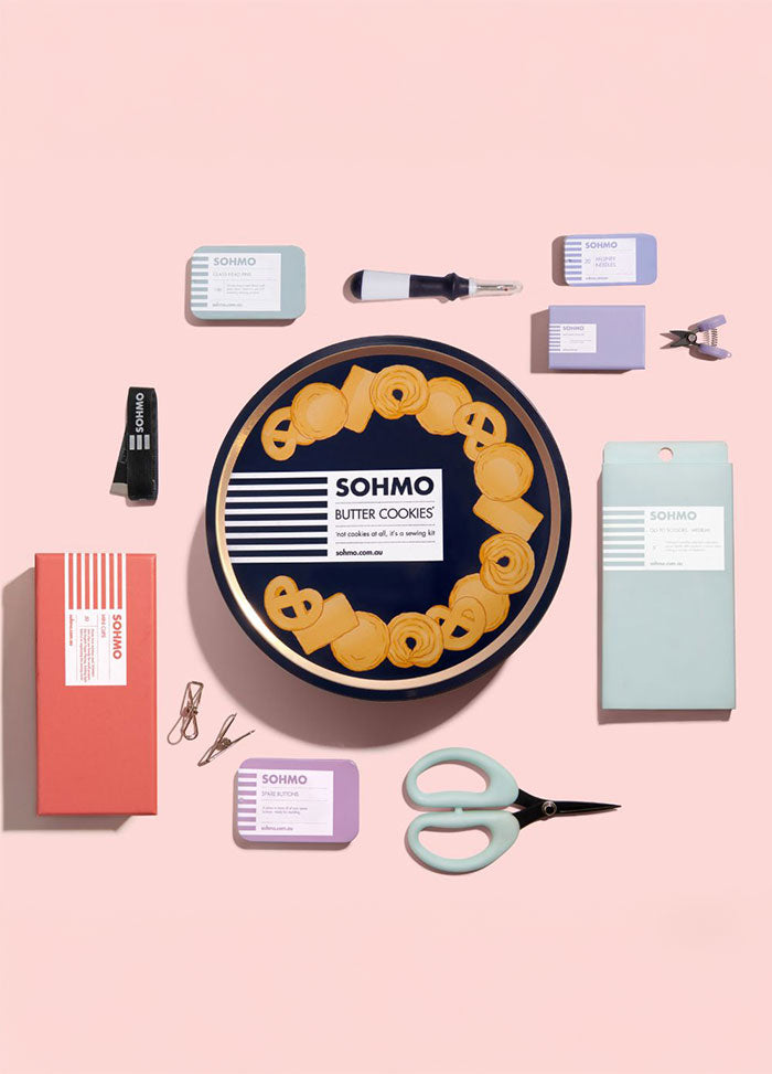 SOHMO Butter Cookies Tin emptied