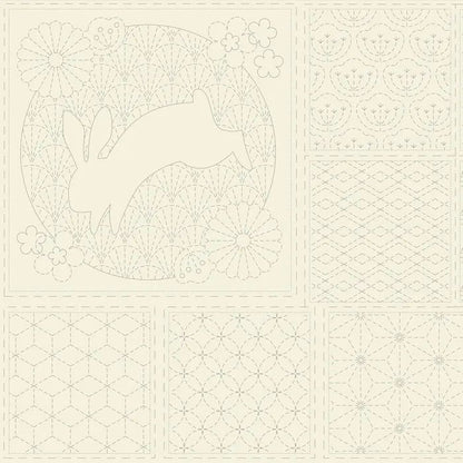 Devonstone Natural Sashiko Panel