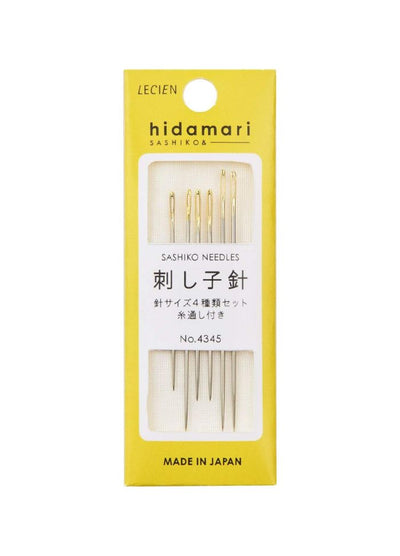 Cosmo Hidamari Sashiko Assorted Needle Set