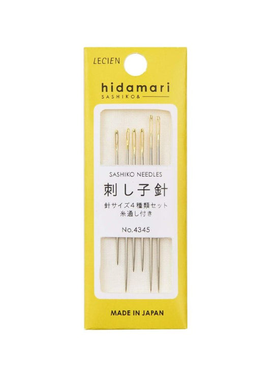 Cosmo Hidamari Sashiko Assorted Needle Set