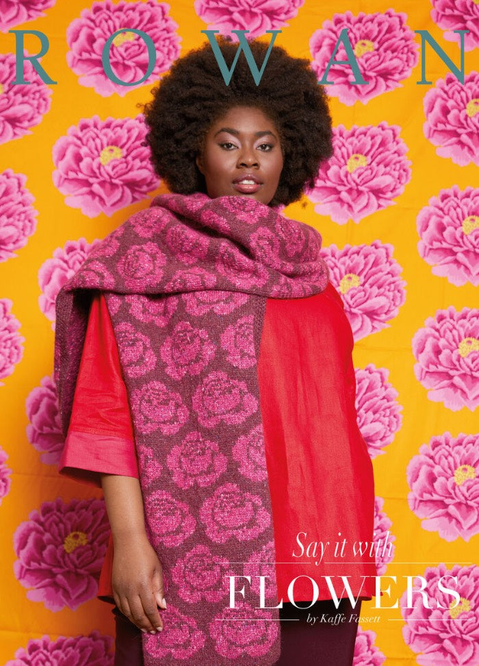 Rowan Say It with Flowers by Kaffe Fassett | Knitting Pattern Book