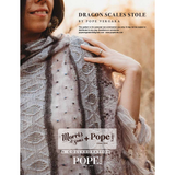 NEW! Dragon Scales Stole By Pope Knits - Yarns, Beads and Digital Pattern!