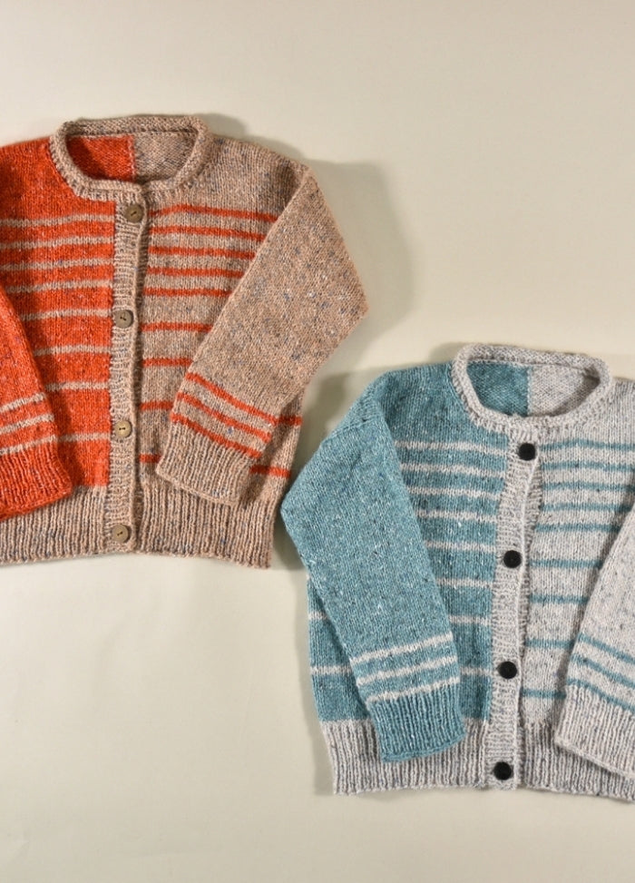 Vera Loves Knitting Segue Kids Cardigan Kit