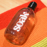 soak 375 ml on the table