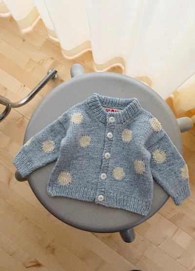 Spektakelstrik Fri Cardigan Baby Digital Pattern