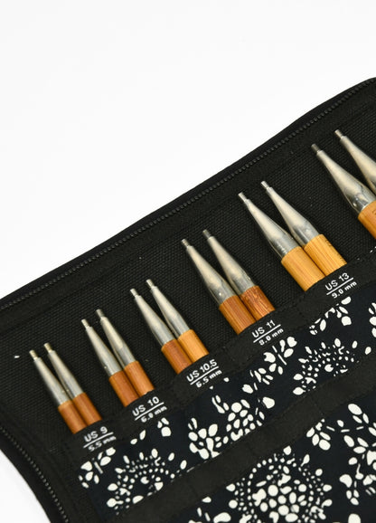 ChiaoGoo Spin Bamboo Interchangeable Set 10cm (4") - Complete