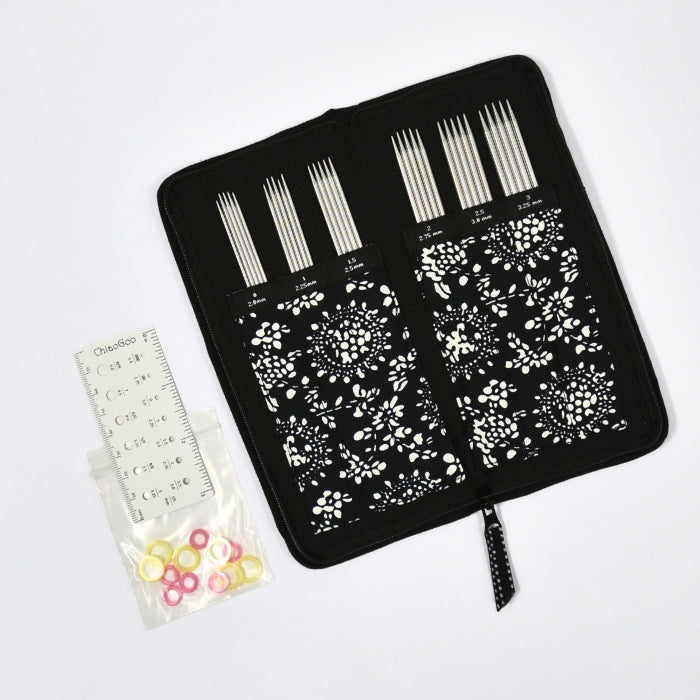 ChiaoGoo Stainless Steel DPN Sock Set 15cm (6″)