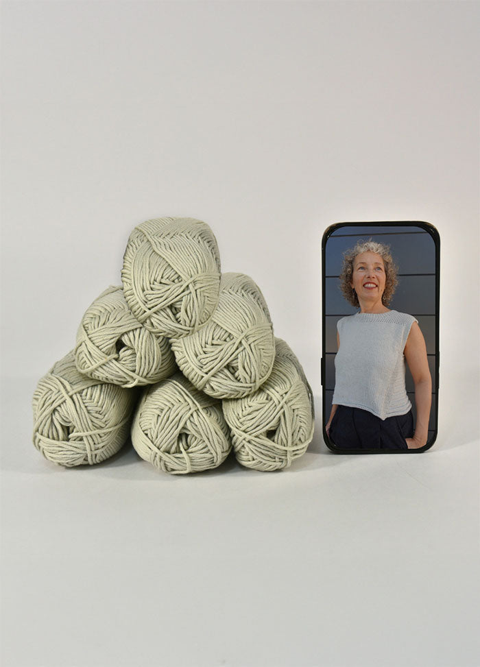 Vera Loves Knitting Summer Esio Top Kit