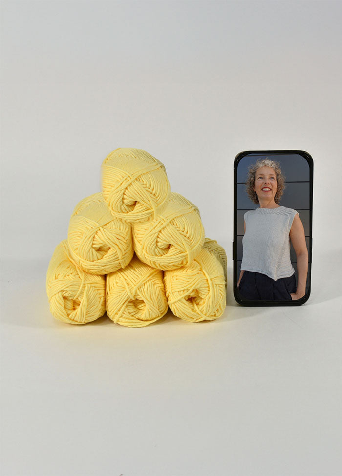 Vera Loves Knitting Summer Esio Top Kit