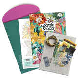 Wattle&Loop Sunflower Slow Stitching Kit