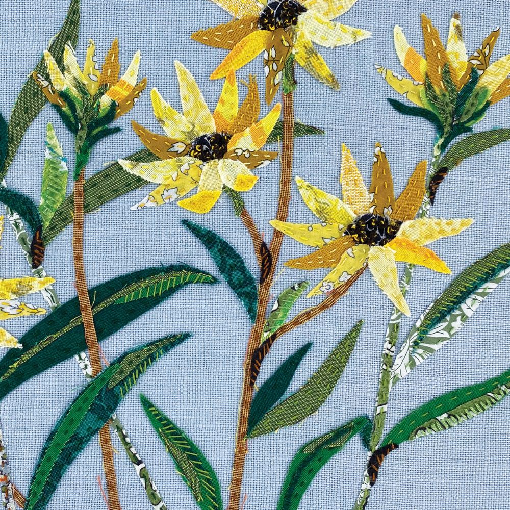 Wattle & Loop Swamp Daisy Slow Stitching Kit