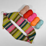 Jacqui Verbeek - Sweet Tooth Scarf Bundle - Yarn and Digital Pattern
