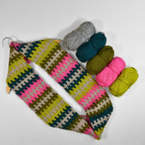 Jacqui Verbeek - Sweet Tooth Scarf Bundle - Yarn and Digital Pattern