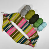 Jacqui Verbeek - Sweet Tooth Scarf Bundle - Yarn and Digital Pattern
