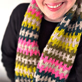 Jacqui Verbeek - Sweet Tooth Scarf Bundle - Yarn and Digital Pattern