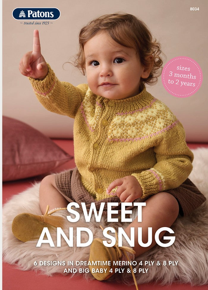 Patons Sweet and Snug 8034