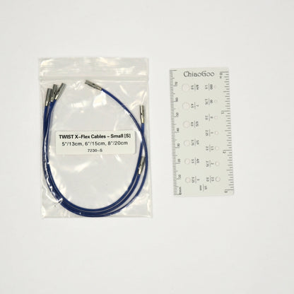 ChiaoGoo TWIST Shorties Small Interchangeable Set 2" & 3" (5cm & 8cm)