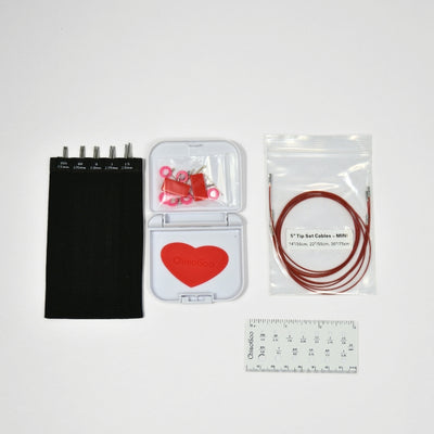 ChiaoGoo TWIST Red Lace Interchangeable Set 5" (13cm) – Mini
