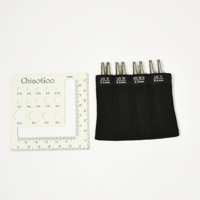 ChiaoGoo TWIST Shorties Large Interchangeable Set 3" (8cm)