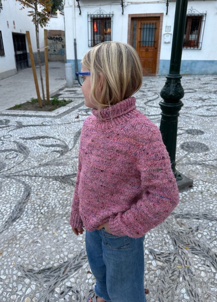 PetiteKnit Terrazzo Sweater Junior Pattern Booklet