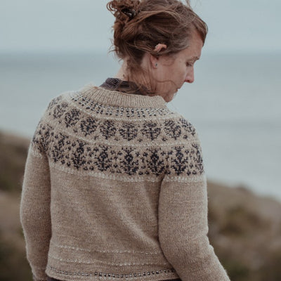 Laine The Island and the Forest: A Knitted Correspondence