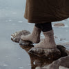 Laine The Island and the Forest: A Knitted Correspondence
