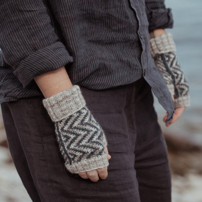 Laine The Island and the Forest: A Knitted Correspondence