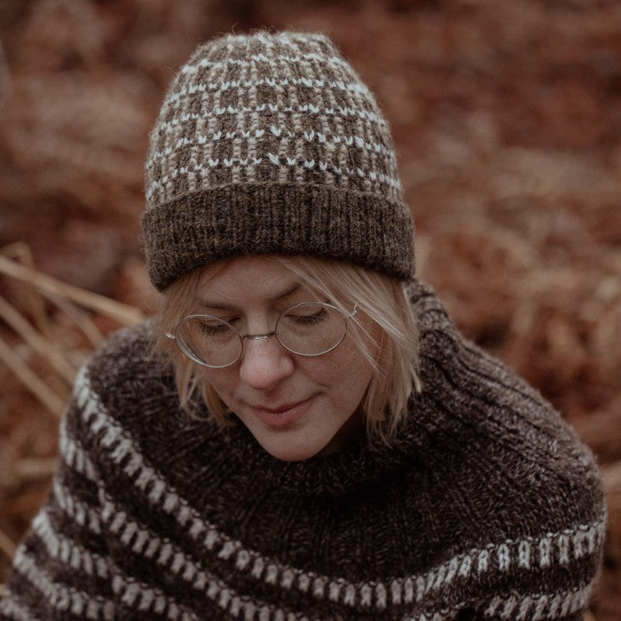 Laine The Island and the Forest: A Knitted Correspondence