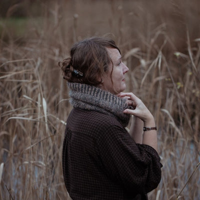 Laine The Island and the Forest: A Knitted Correspondence