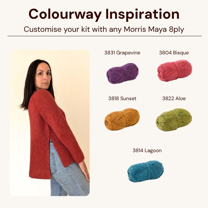 Lola Crochets Tierra Sweater Kit