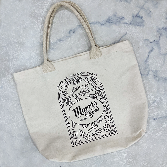 Morris & Sons Over 50 Years of Craft Tote Bag